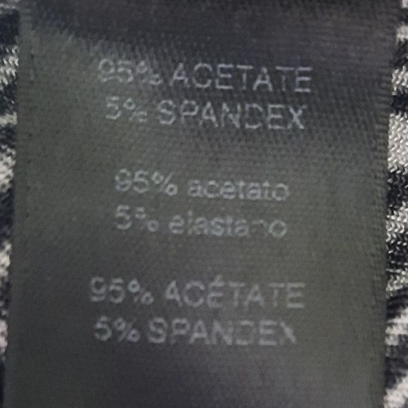 Travelers by Chicos black and white wide leg pants Chico size 3 - Picture 8 of 8